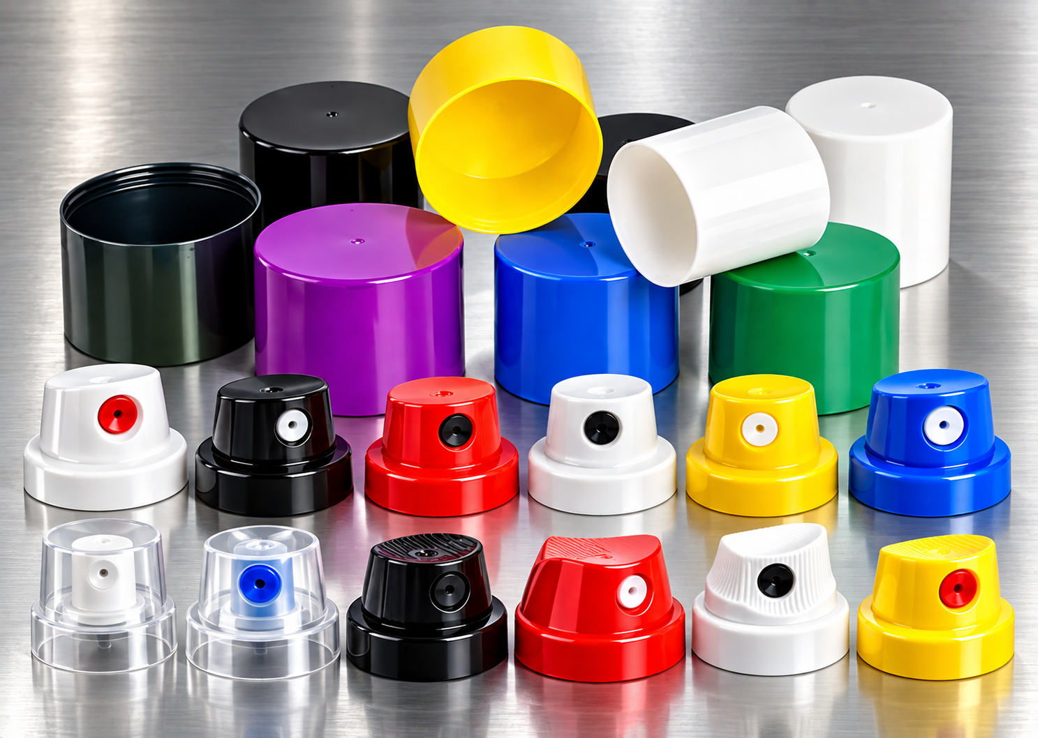 aerosol actuators and caps